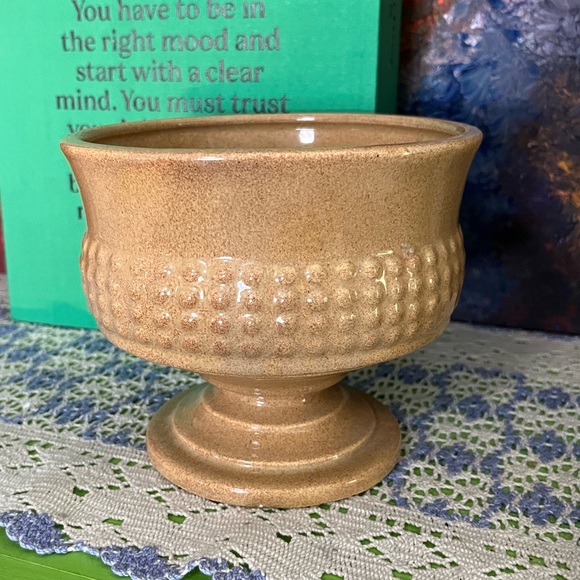 Vintage Other - VTG MCM Haeger Ceramic Brown Planter Vase
